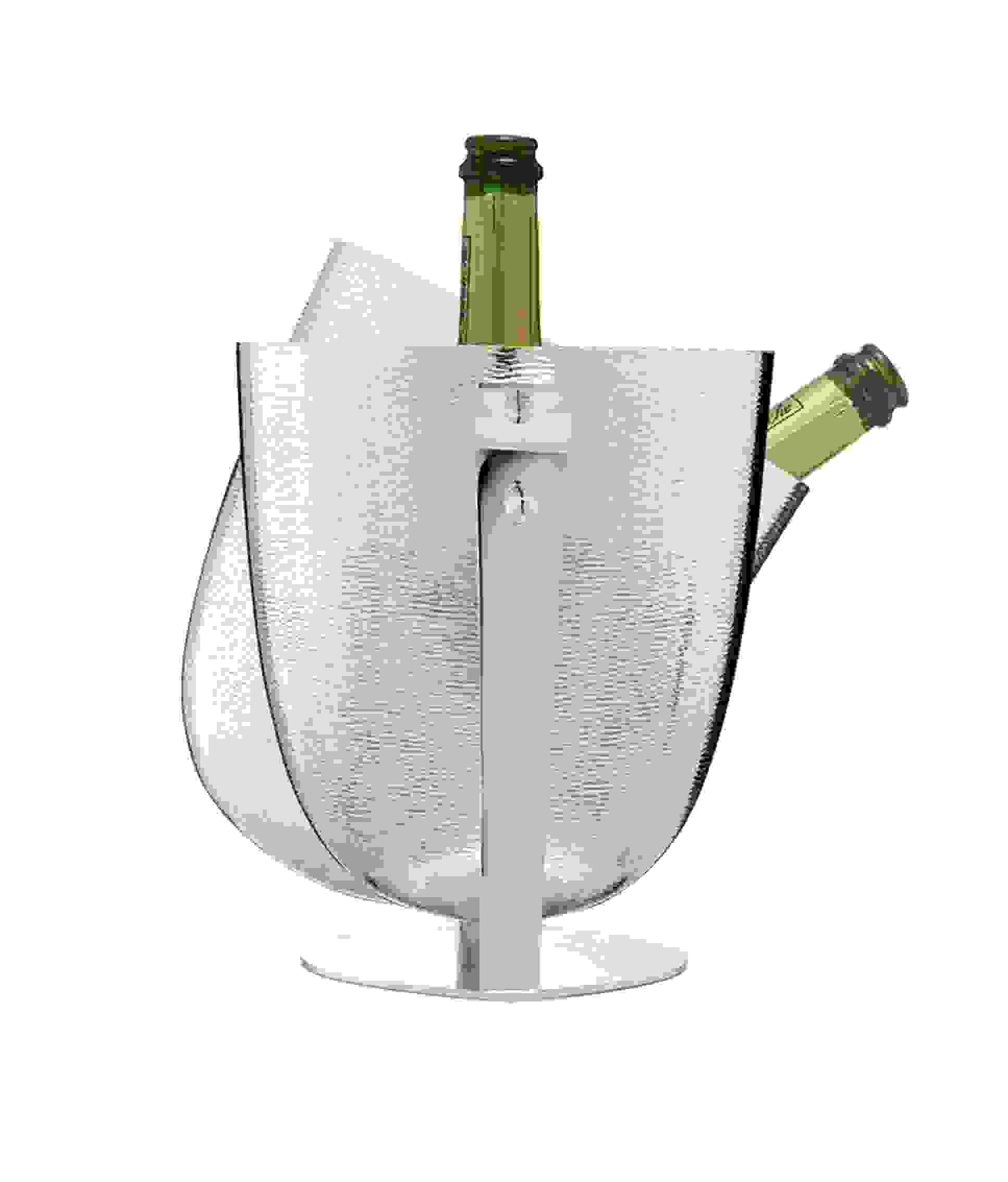 Zanetto Dioniso Champagne Bucket Platinum Plated & 24k Gold Plated