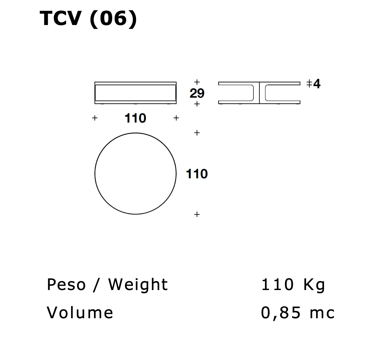 Versace Medallion Side Table TCV06 Satin Grey Marquina Marble La Greca Black 110x29 cm