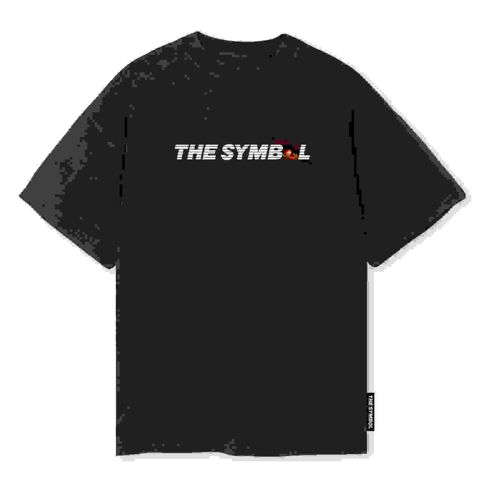 THE SYMBOL Dare To Dream Oversized T Shirt Vintage Black