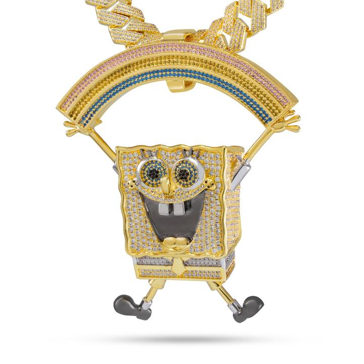 Drakesboutique - King Ice 14k Gold Plated SpongeBob The XXL 