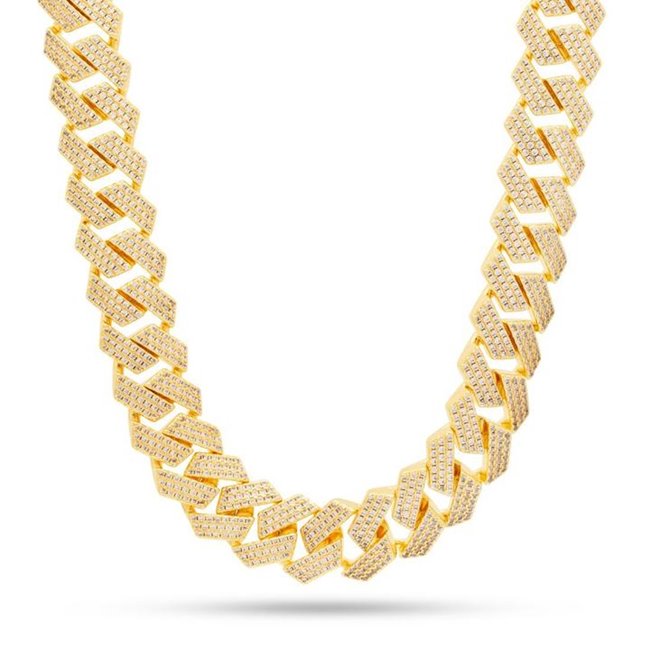 Cuban necklace 14k gold Clearance