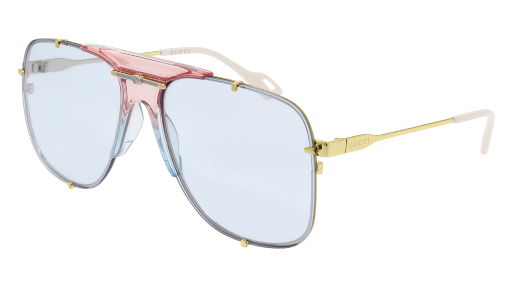 Gucci Sunglasses GG0739S 001 63 - Silver - Due West