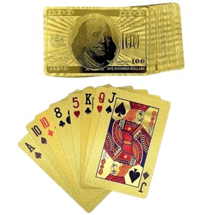 Gold Dollar Playing Cards 2 PACK