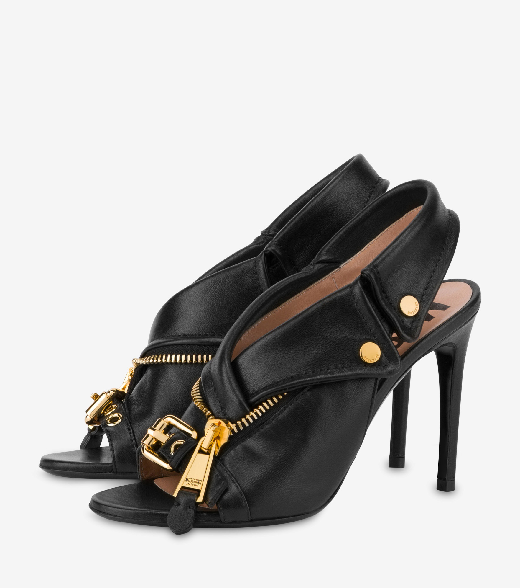 Moschino black heels Clearance