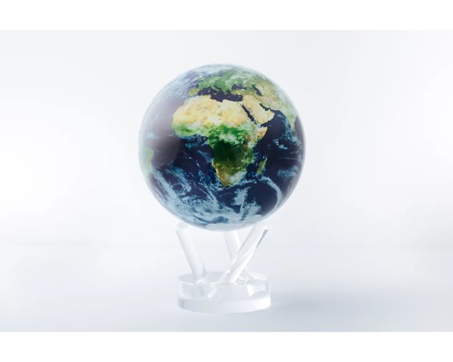 Mova Globe Earth & Clouds 6 inch w/ Acrylic Base MG-6-STE-C
