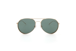 For Art's Sake Sunglasses Links Green 18k Gold Plated