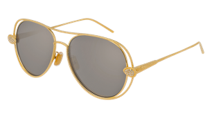 Boucheron Sunglasses BC0030S 003 18k Gold Plated