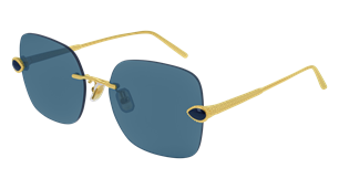 Boucheron Sunglasses BC0093S 002 18k Gold Plated