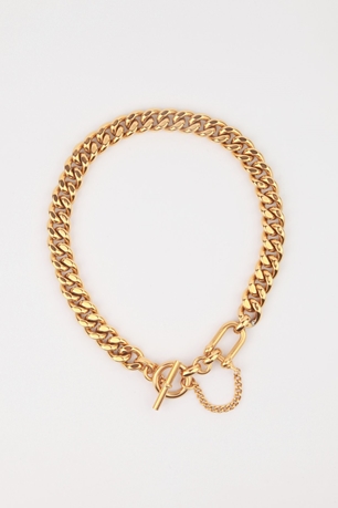 For Art Sake 18k Gold Plated Boyfriend Necklace 43,5 cm