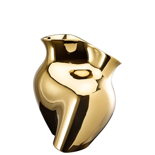 Rosenthal La Chute Gold Titanisiert Vase 26 cm 4012434706393