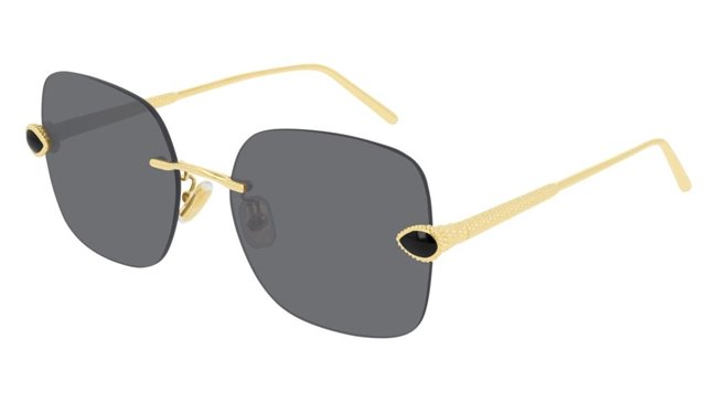 Boucheron Sunglasses BC0093S 001 18k Gold Plated