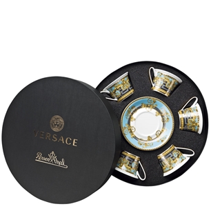 Versace Prestige Gala Bleu Tea/Coffee Set 6 pieces 4012437353310