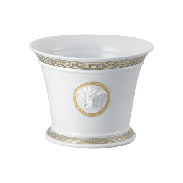 Versace Gorgona Flowerpot 4 White 4012437315806