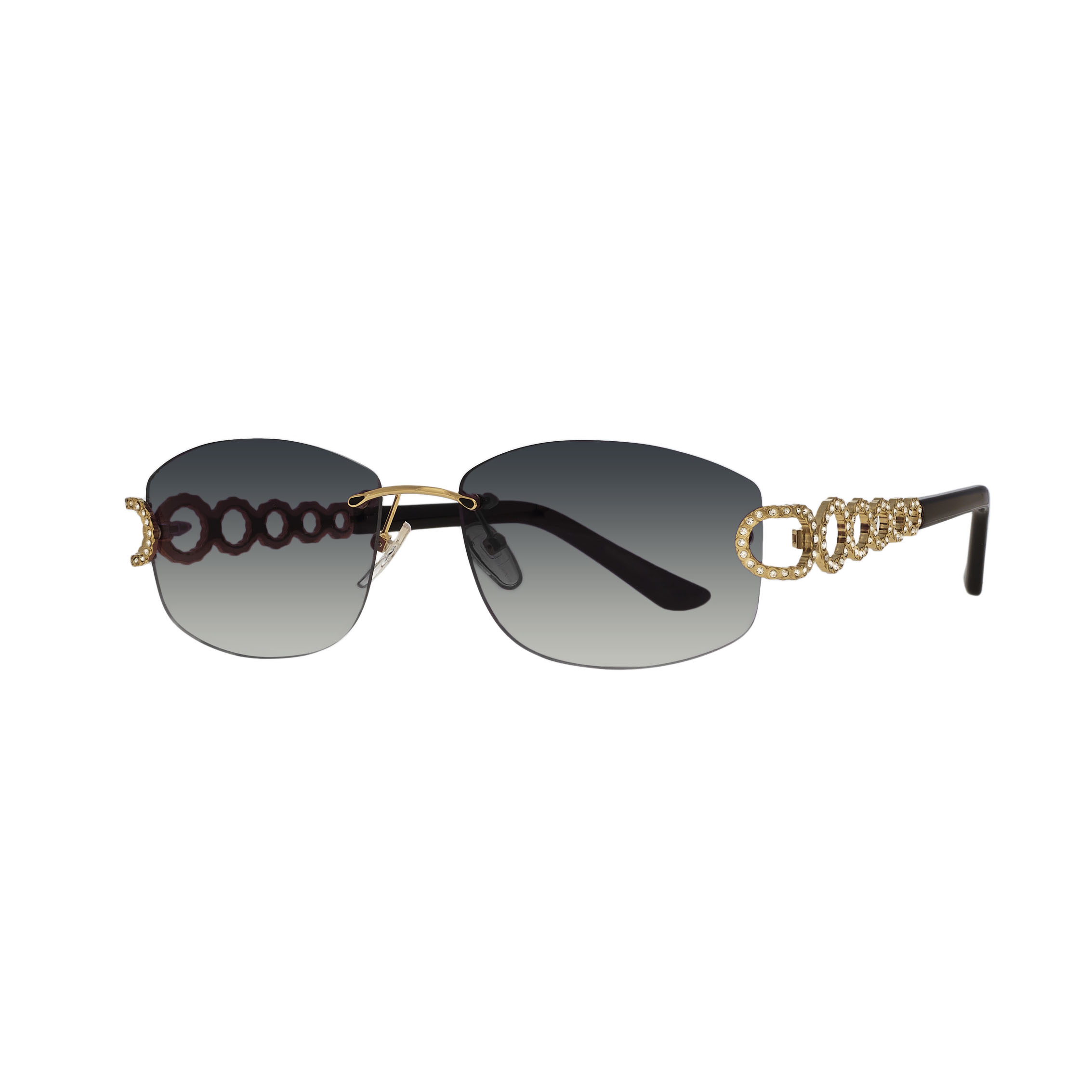 Caviar Frames 2628 Swarovski 18k Gold Plated