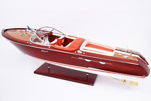 KIADE Model Boat RIVA Aquarama Special Coral Saddlery 87 cm