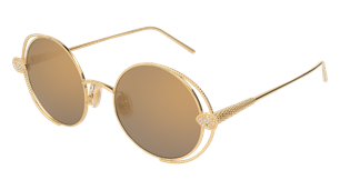Boucheron Sunglasses BC0031S 002 18k Gold Plated