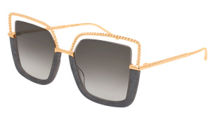 Boucheron Sunglasses BC0067S 001 18k Gold Plated