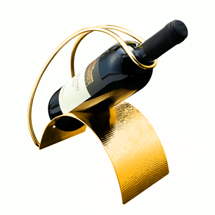 Zanetto Merlo Wine Server 24k Gold Plated