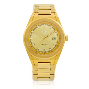 King Ice 14k Gold Plated Arctic I Watch WAX15003