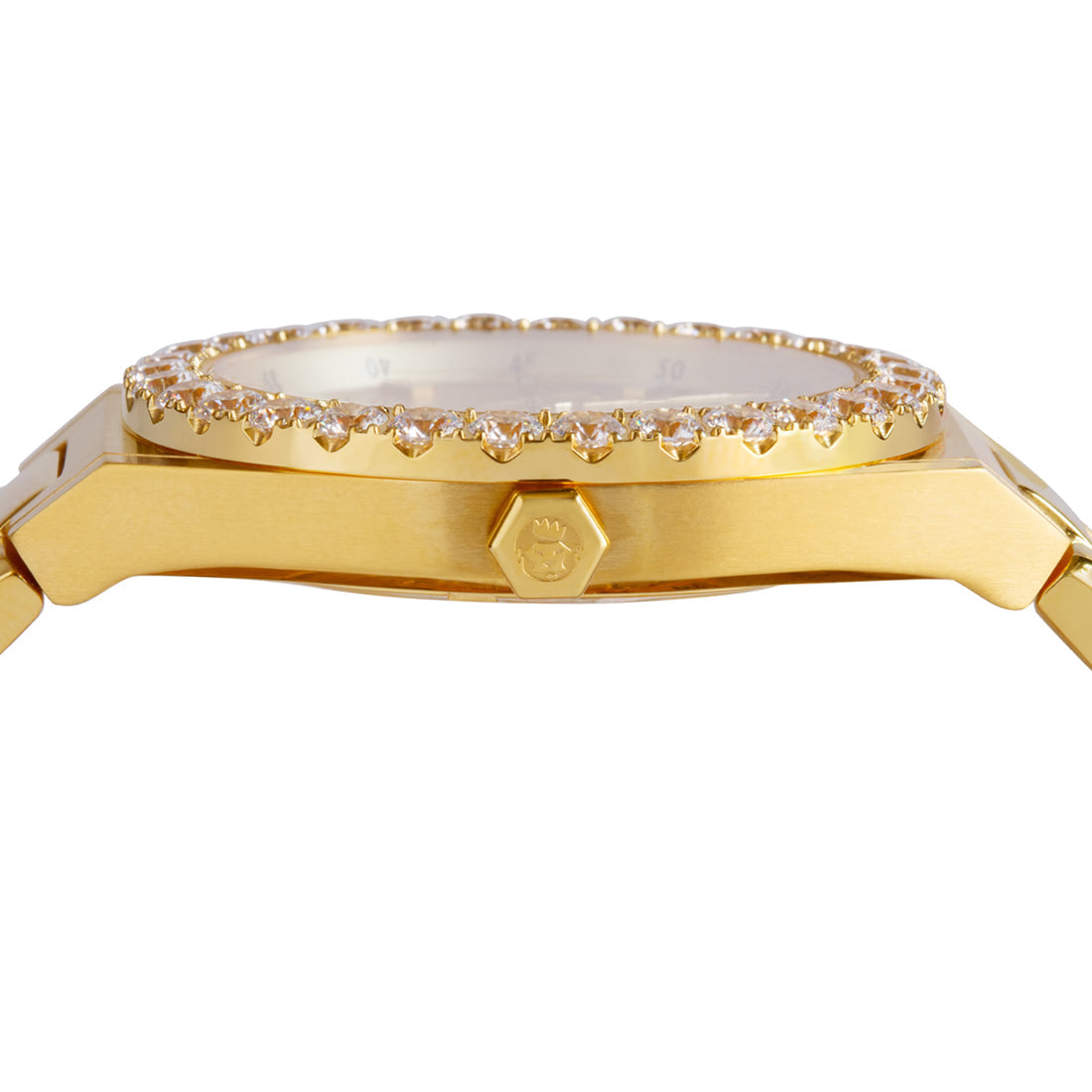 King Ice 14k Gold Plated Arctic II Watch WAX15001