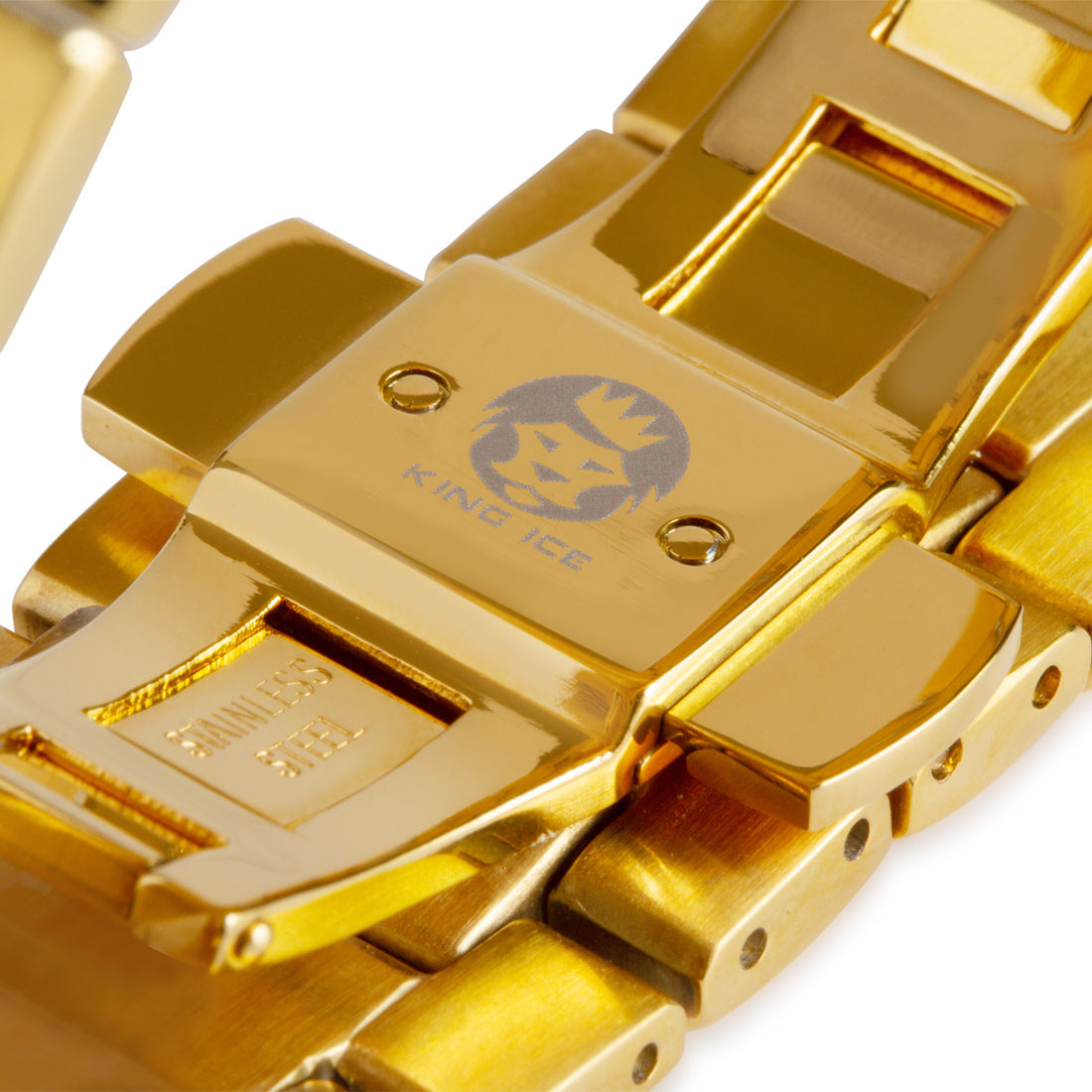 King Ice 14k Gold Plated Arctic II Watch WAX15001