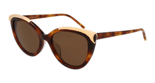 Boucheron Sunglasses BC0116S 003 18k Gold Plated