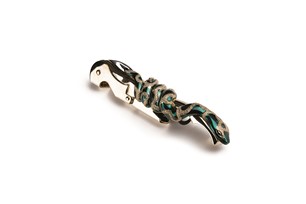 Cavalli 24k Gold Plated Jewellery Snake Wine Opener Green RCHMPT08S1