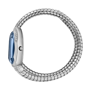 Just Cavalli Signature Snake Watch Silver/Blue JC1L209M0025