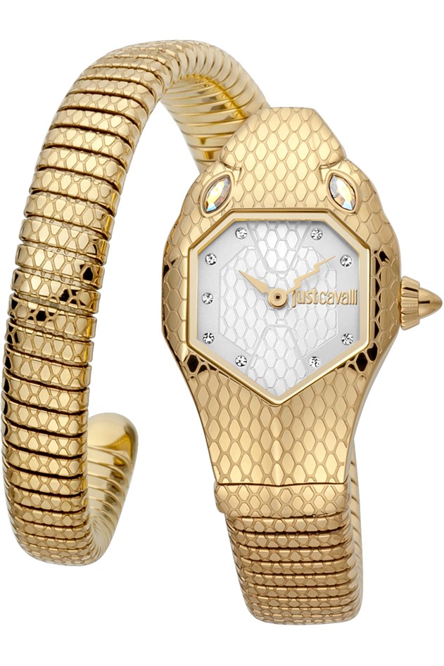 Just Cavalli Signature Snake Watch Gold JC1L177M0035