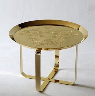 Versace Gold Unique Side Table TCV16 60x60x40 cm