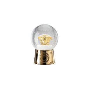 VERSACE Glass Sphere with  Medusa Snow Effect Large 4012437384079