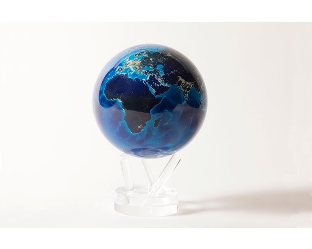 Mova Globe Earth at Night 4,5 inch w/ Acrylic Base MG-45-EAN