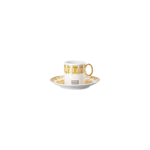 Versace Barocco Mosaic Espresso Cup + Saucer 4012437372663