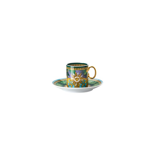 Versace Jungle Animalier Espresso Cup+Saucer 4012437376951