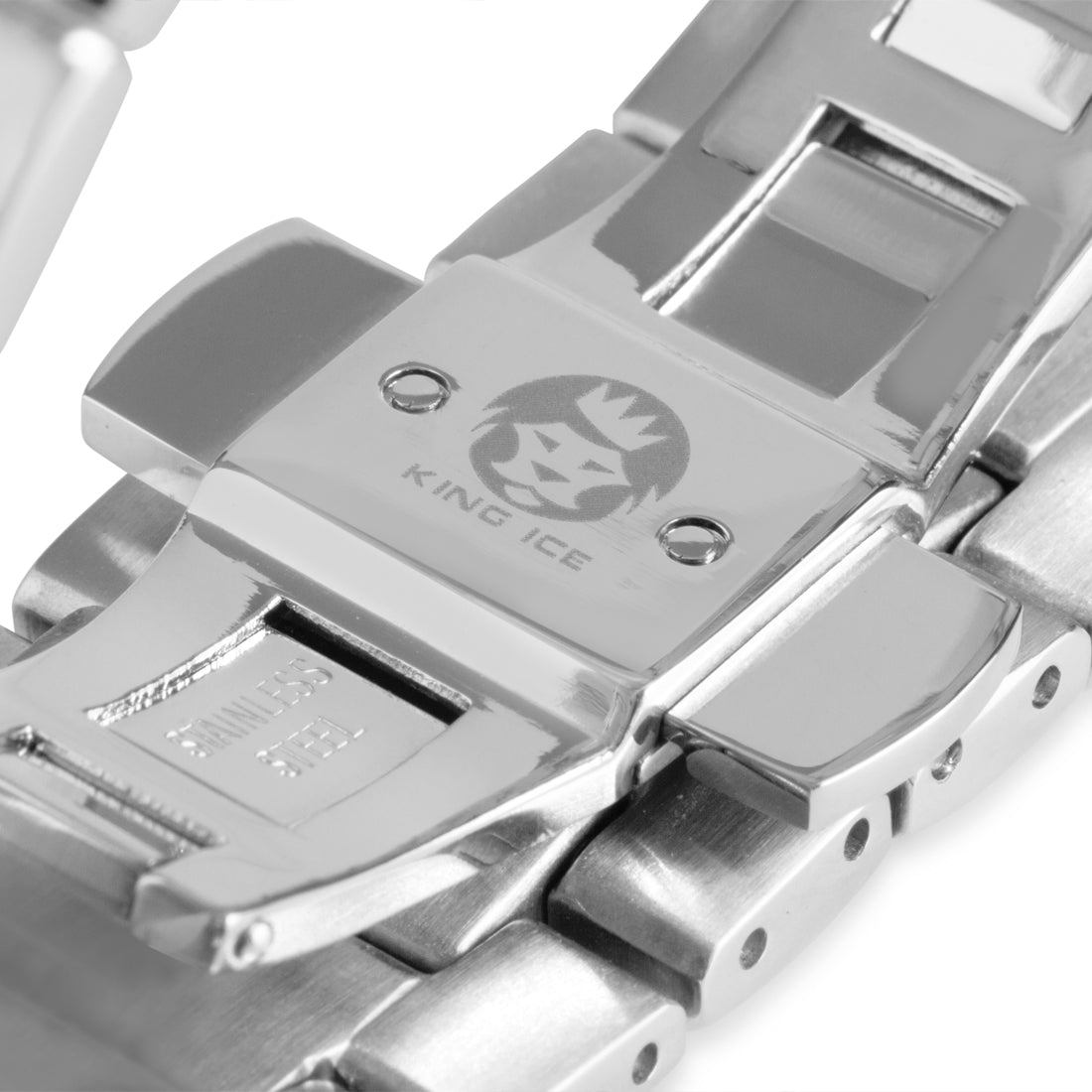 King Ice White Gold Plated Arctic II Watch WAX15001