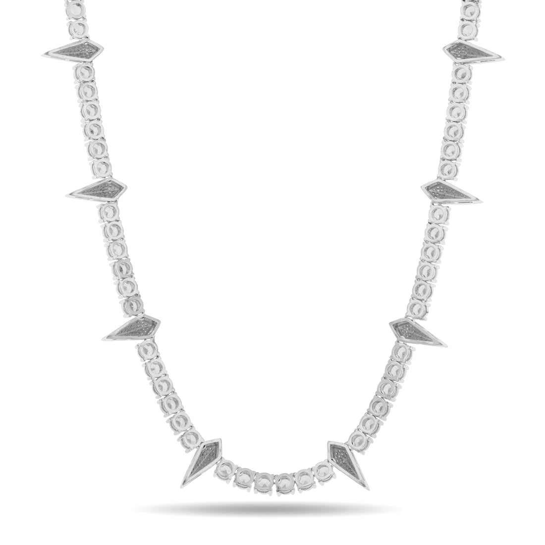 King Ice White Gold Plated Wakanda Tennis Chain CHX14234 20"