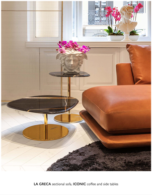 VERSACE Iconic Side Table TCV33 49x46x53 cm