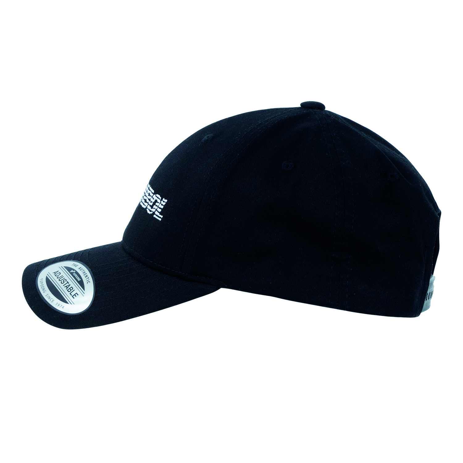 THE SYMBOL Logo Embroidery Baseball Cap Black