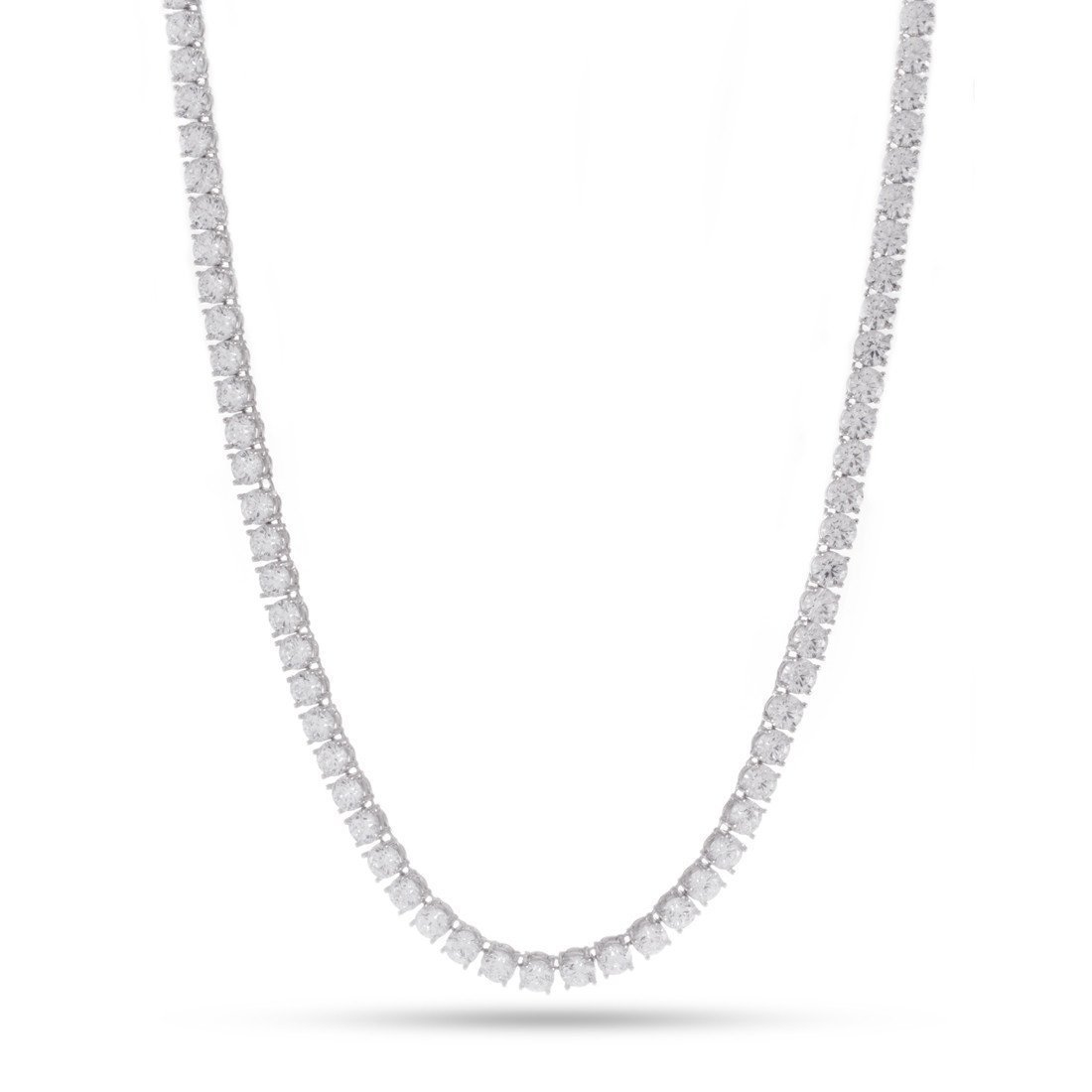 King Ice White Gold Plated 5mm Tennis Chain CHX01220 20"