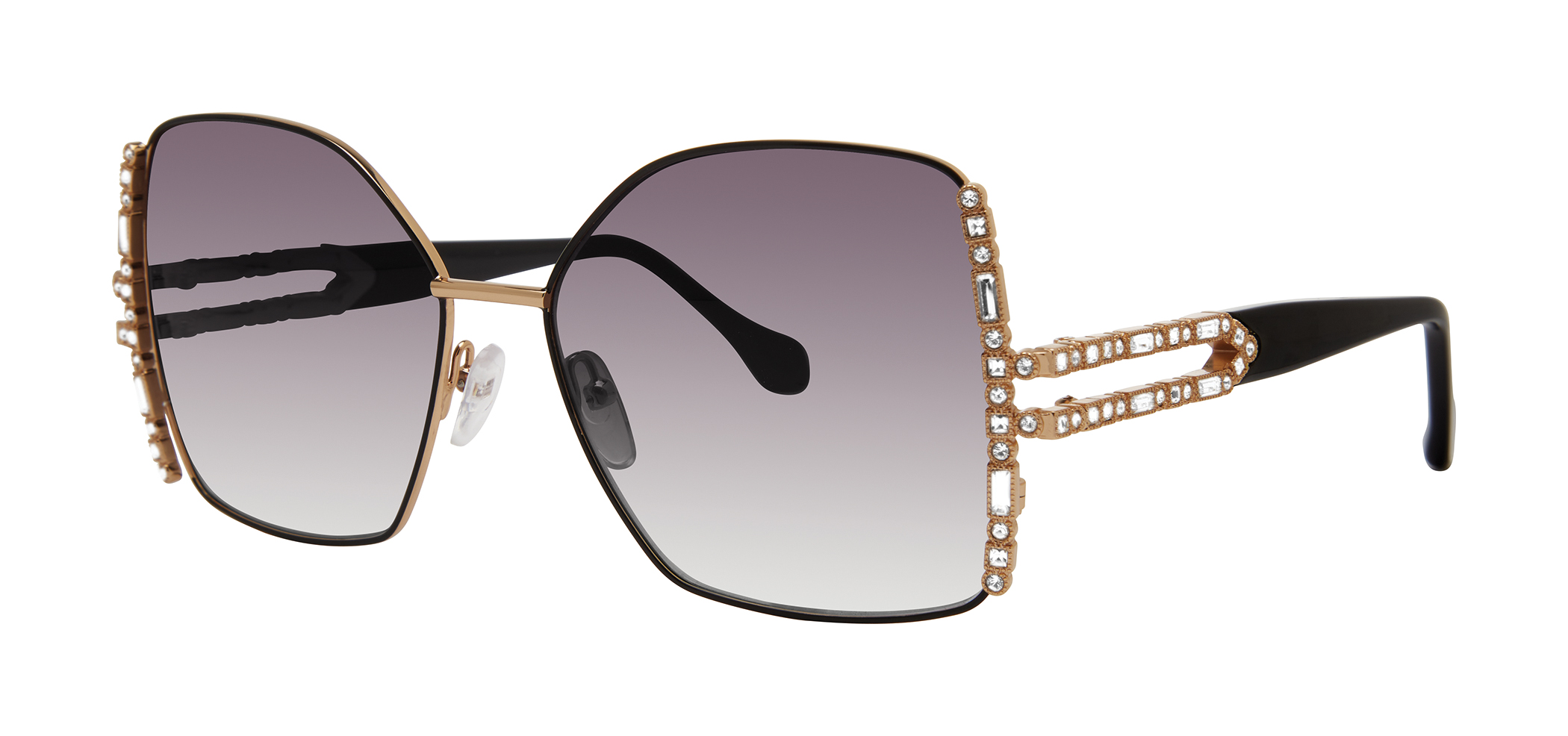 Caviar Frames 6901 C24 SG Swarovski 18k Gold Plated Black/Gold