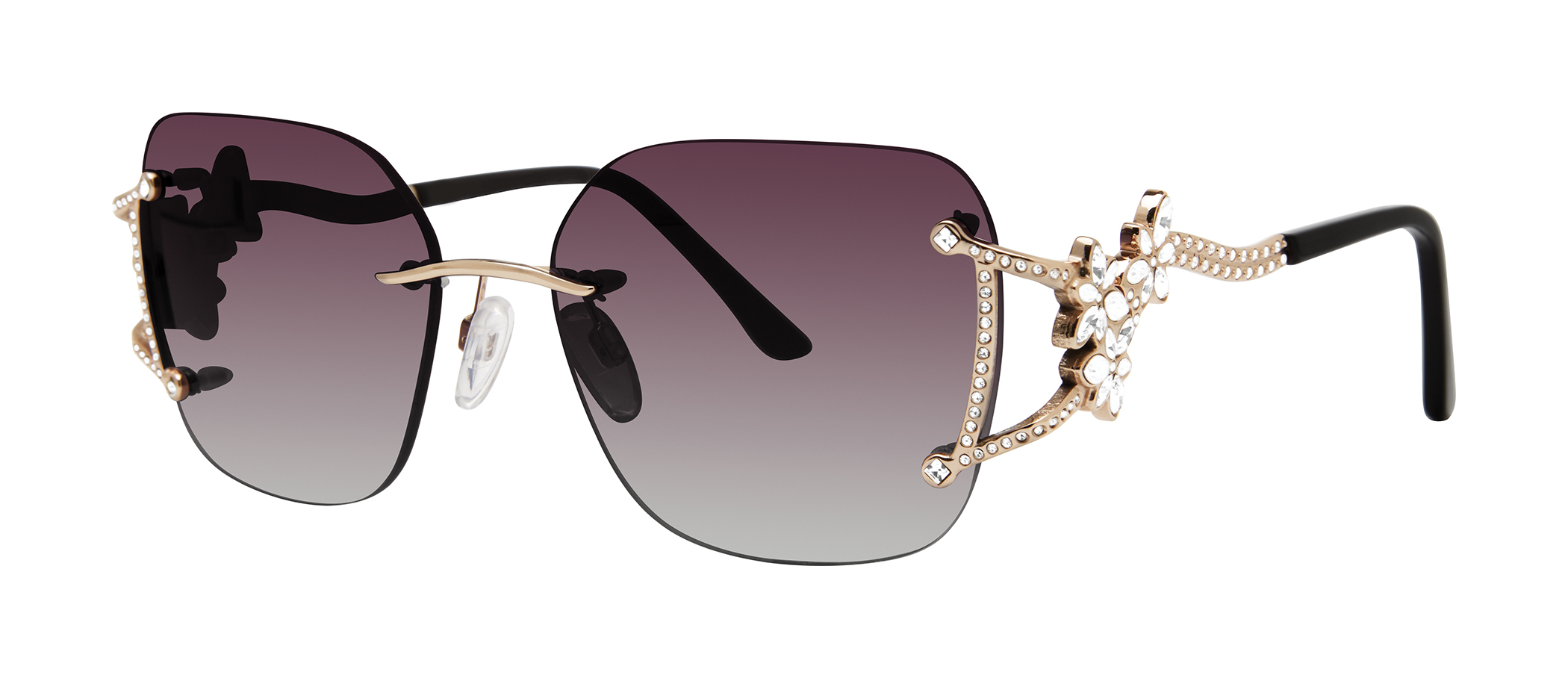 Caviar Frames 5678 C21 Swarovski 18k Gold Plated