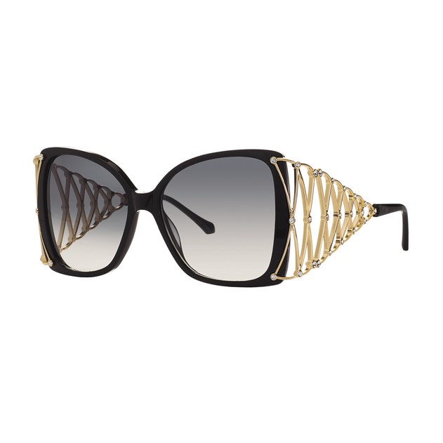 Caviar Frames 6891 C24 Swarovski 18k Gold Plated