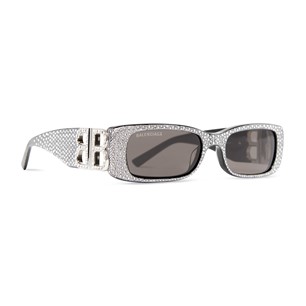 Balenciaga BB Sunglasses BB0096S 013 Rhinestones
