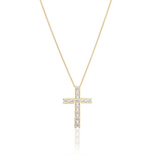 Roccanova 18k Gold Plated Necklace SJ-N2396-CZ-YG