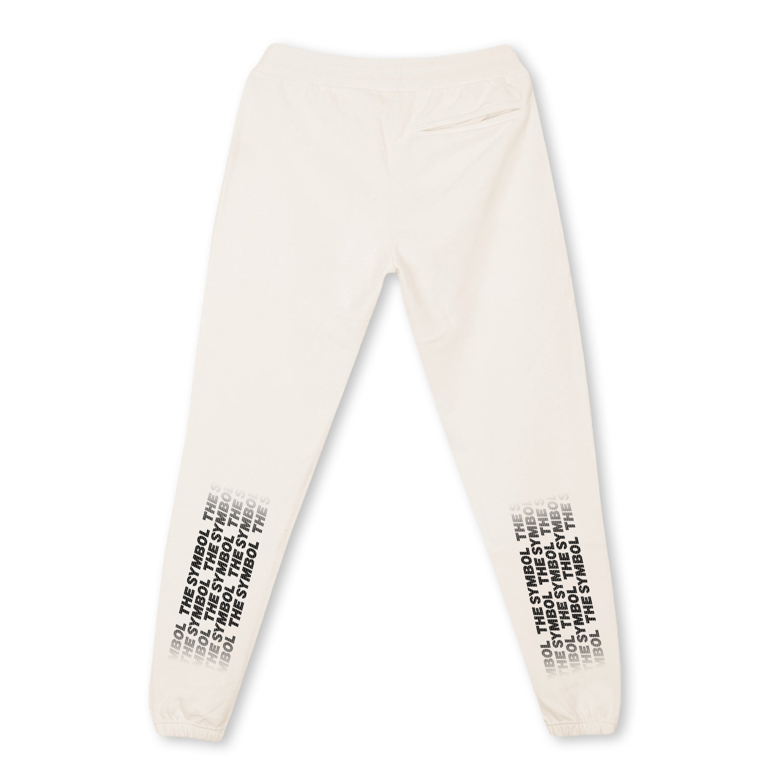 THE SYMBOL Dare To Dream Sweatpants Vintage White