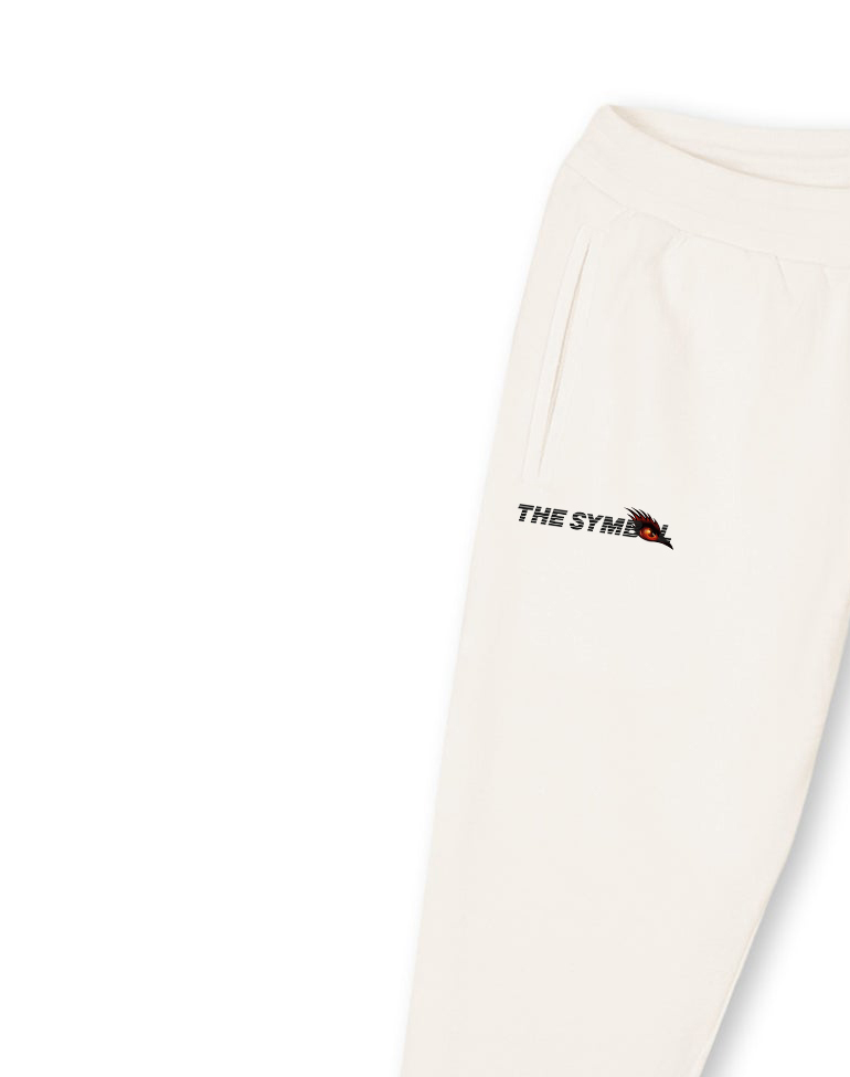 THE SYMBOL Dare To Dream Sweatpants Vintage White
