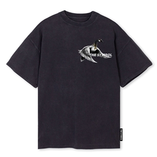THE SYMBOL Vintage Collection Wings Logo Oversized T Shirt