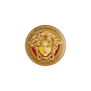 Versace Medusa Amplified Gold Plate 17cm 4012437384123