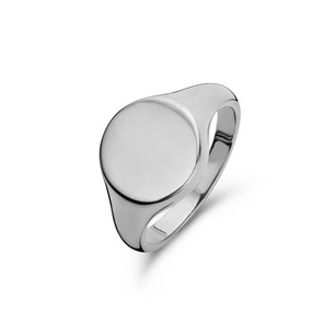 Garonne Sterling Silver Seal Ring 12mm X 20mm 9NB-0269
