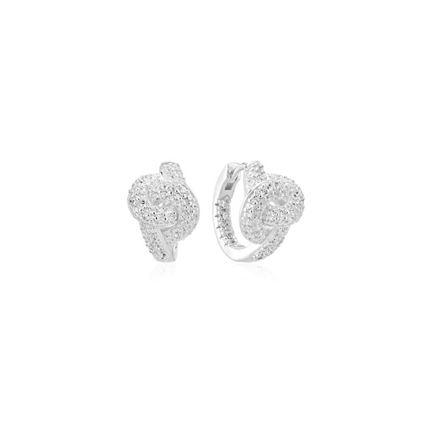 Imperia Creolo Sterling Silver Earrings E10752-CZ